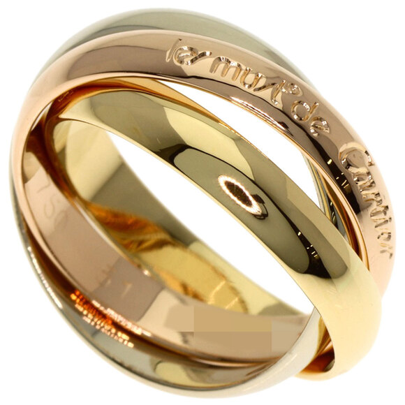 Cartier Jewelry - CARTIER 18k Gold Trinity Ring #51